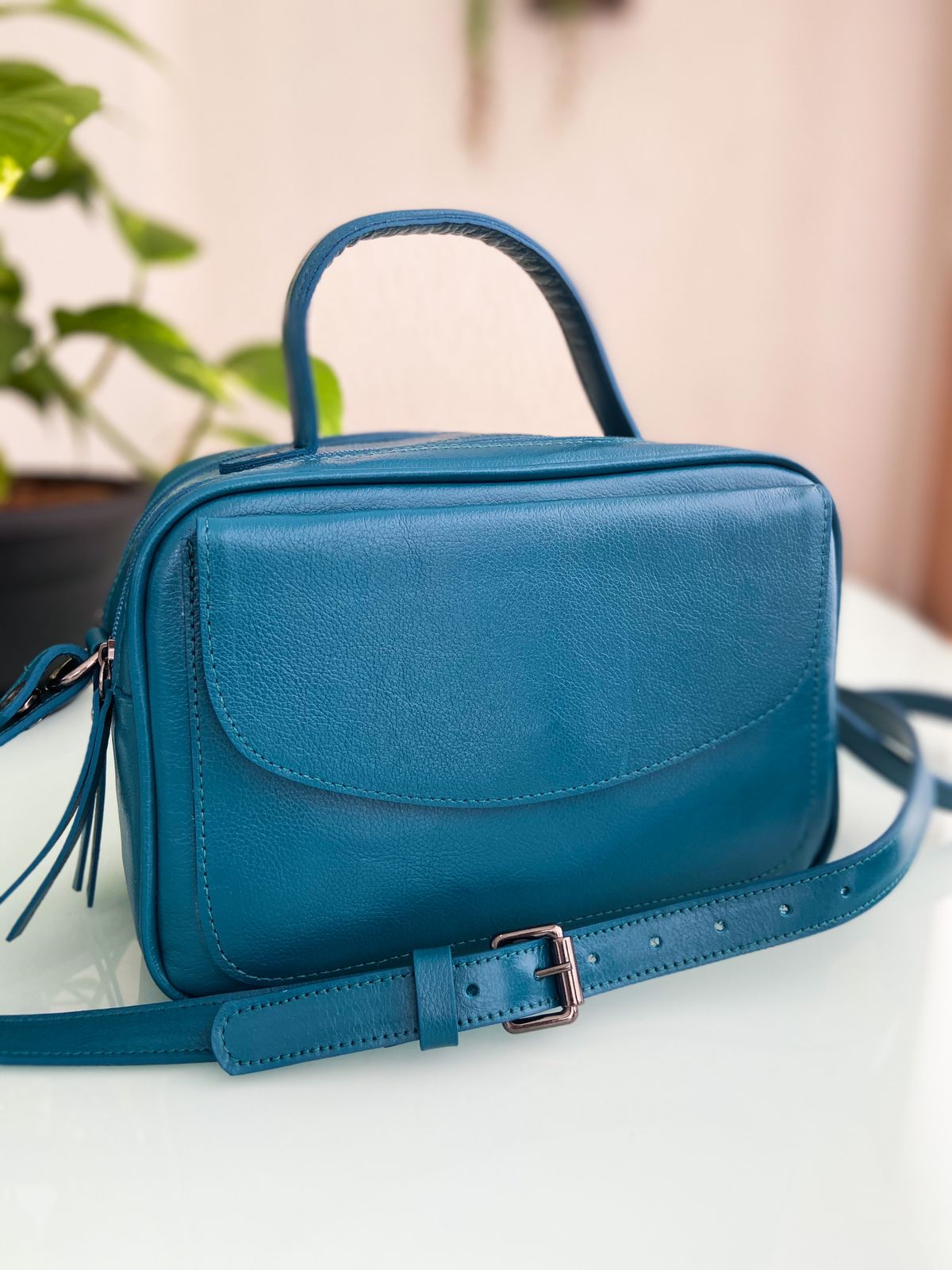 turquoise hermes bolsa