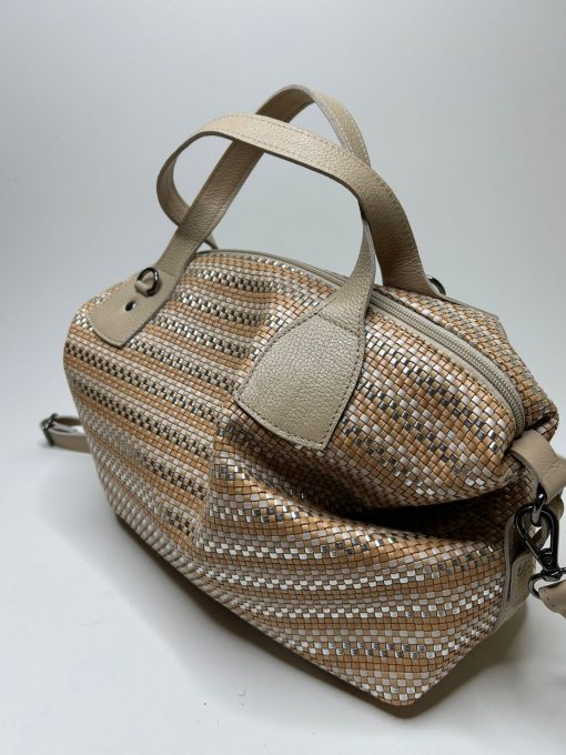 Bolsa Isadora de Couro Legítimo Tressê - Imagem 4