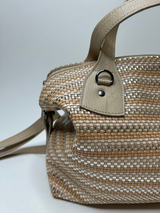 Bolsa Isadora de Couro Legítimo Tressê