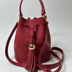 Bolsa  Amanda Bucket Bag Saco Vermelha