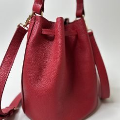 Bolsa  Amanda Bucket Bag Saco Vermelha
