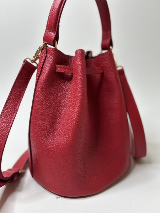 Bolsa  Amanda Bucket Bag Saco Vermelha - Imagem 2