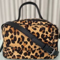 Bolsa Manuela Baú Média Animal Print onça