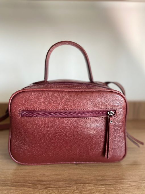 Bolsa Manuela Baú Média Vermelho Cereja - Image 2