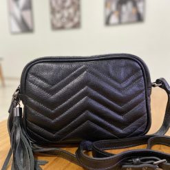 Bolsa Luma Couro Preta