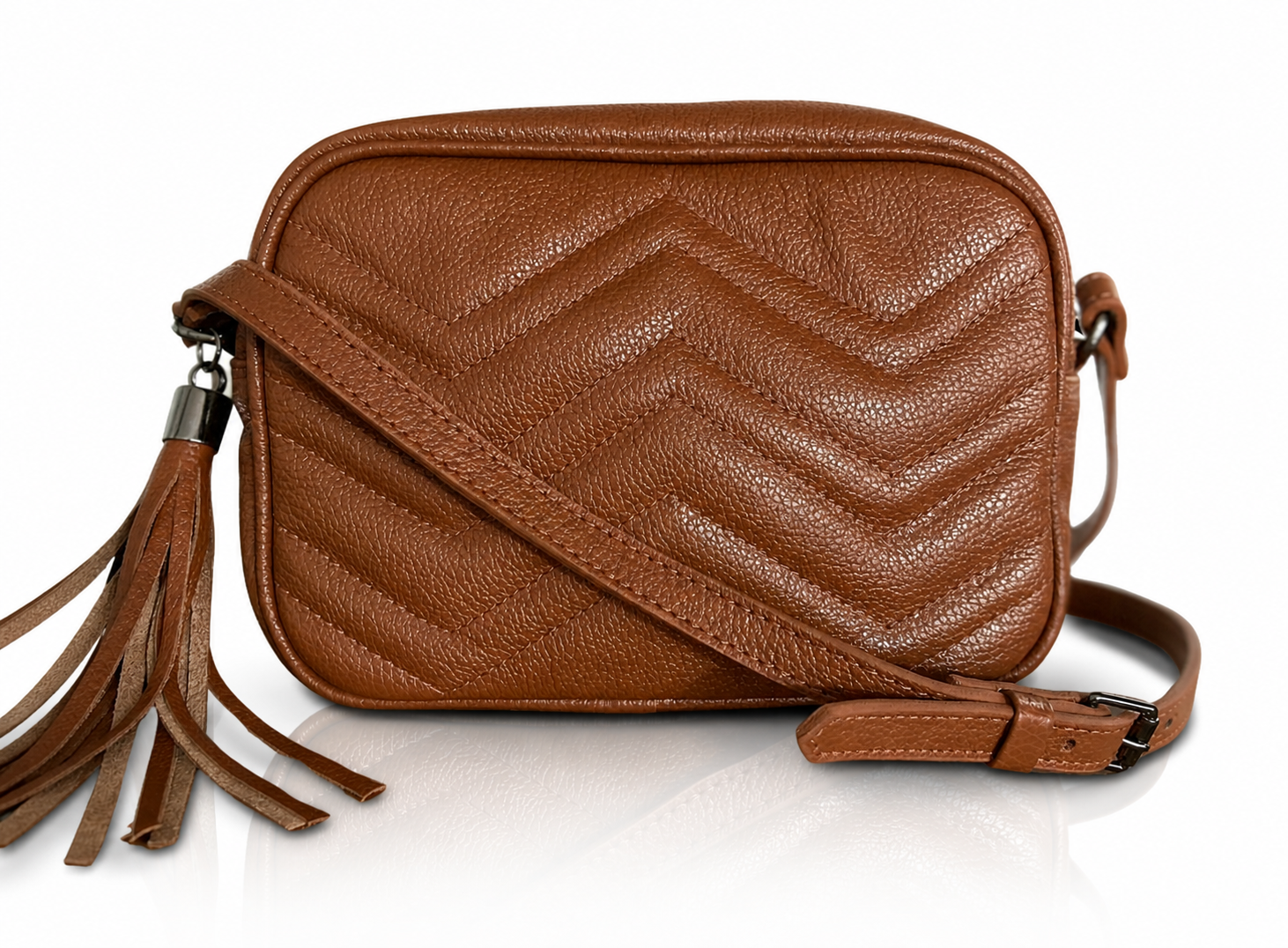 Bolsa Luma Couro Caramelo