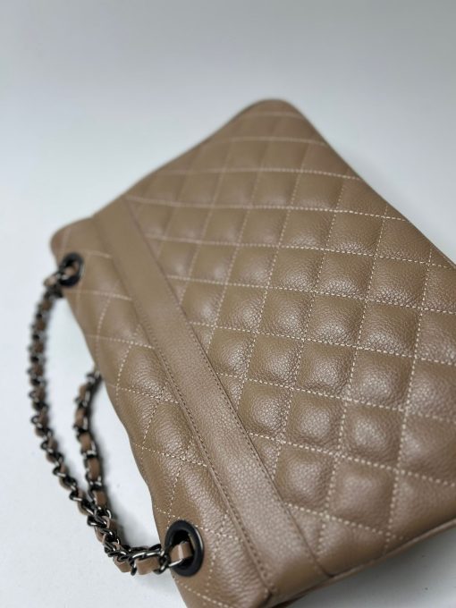 Bolsa Bia G -  Couro legítimo Matelassê Avelã - Imagem 6