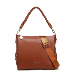 Bolsa feminina transversal caramelo