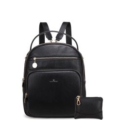 Mochila feminina elegante preta