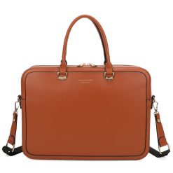 Mala para Notebook estruturada caramelo